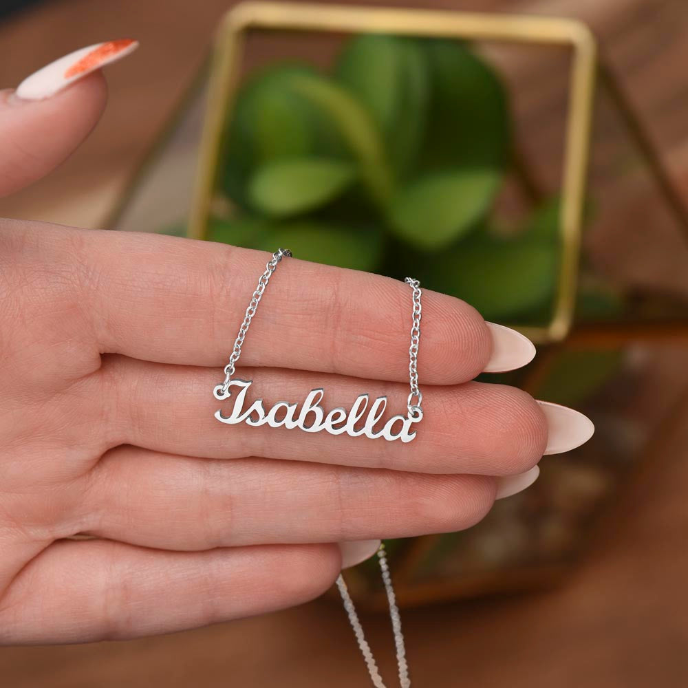 Customed name necklace