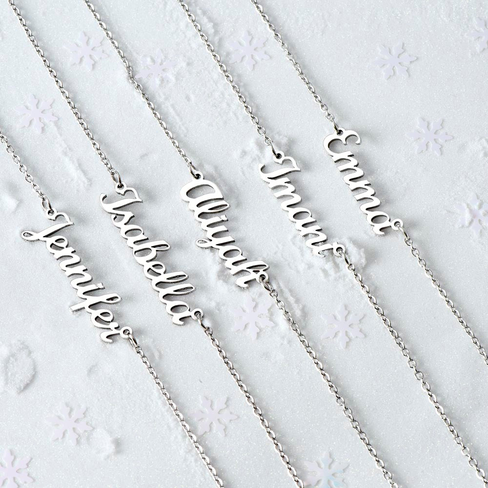 Customed name necklace