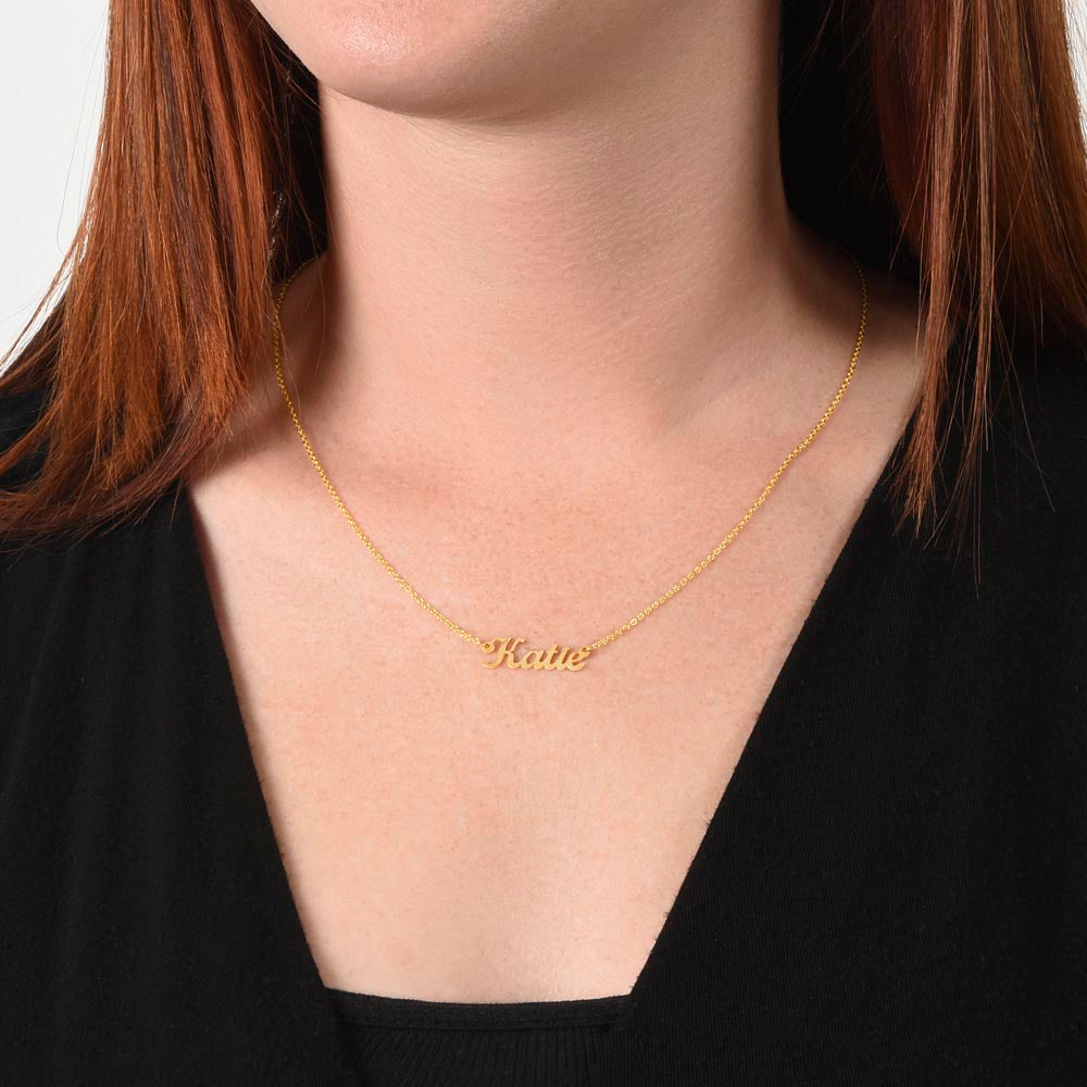 Customed name necklace