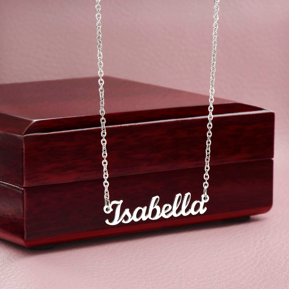 Customed name necklace