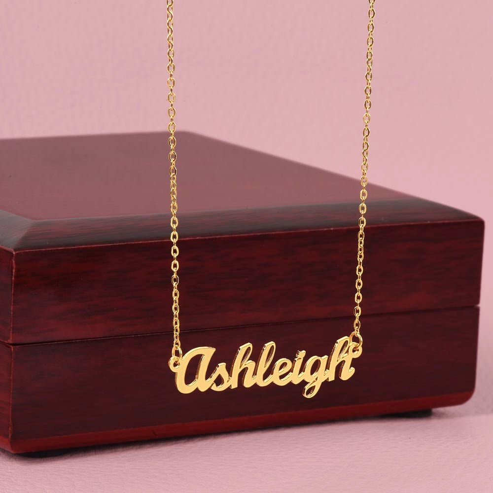 Customed name necklace