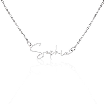 Customed name necklace