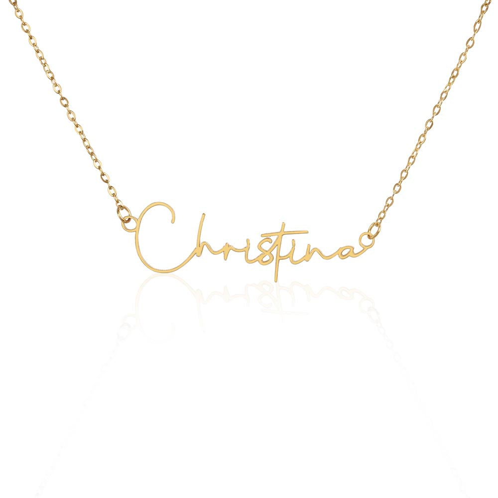 Customed name necklace