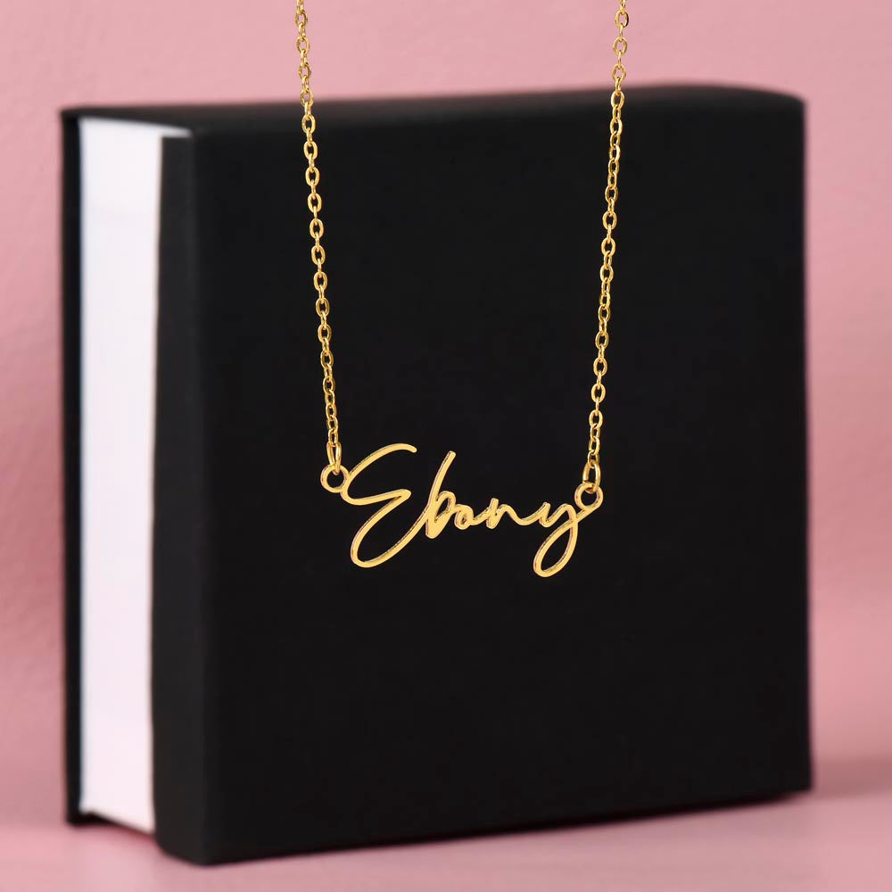 Customed name necklace