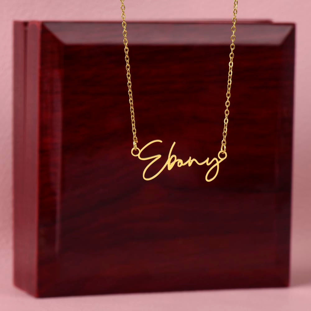 Customed name necklace