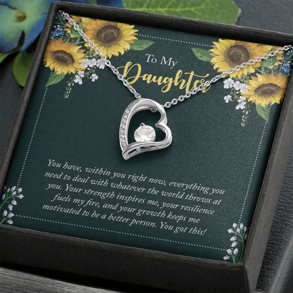 "To My Precious Daughter: A Token of My Love"